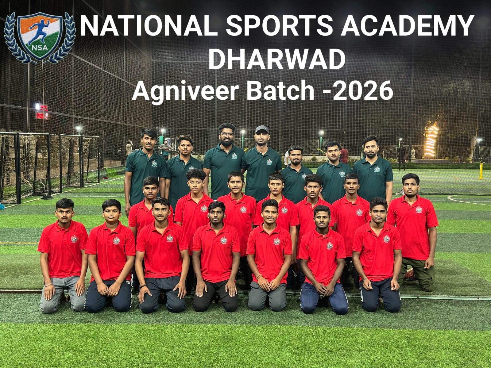National Sports Academy Dharwad event gallery image 2 showing MATCH ALPHA physical training or competition activities